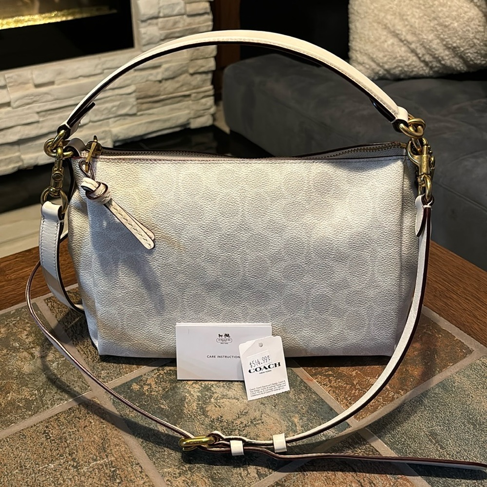 Coach Shay Shoulder Bag In Signatures Canvas Gem